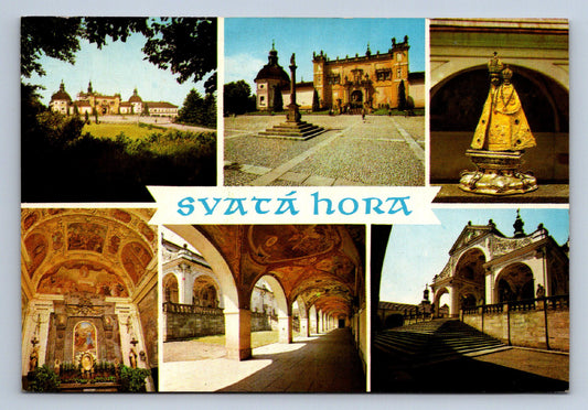 Postcard PŘÍBRAM SVÁTÁ HORA (X23824)
