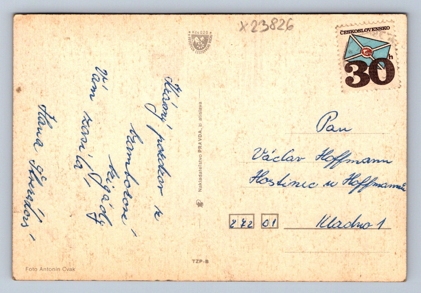 Postcard PEHŘIMOV (X23826)