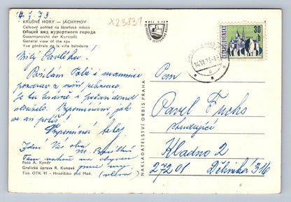 Postcard JÁCHYMOV - ORE MOUNTAINS (X23831)