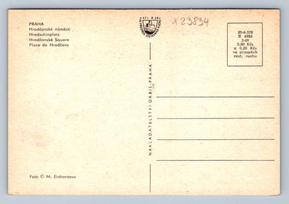 Pohlednice PRAHA - HRADČANSKÉ NÁMĚSTÍ (X23834)