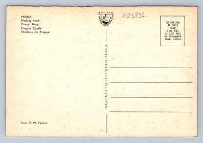 Postcard PRAGUE - PRAGUE CASTLE (X23836)