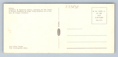 Postcard PRAGUE - HRADČANY (X23838)