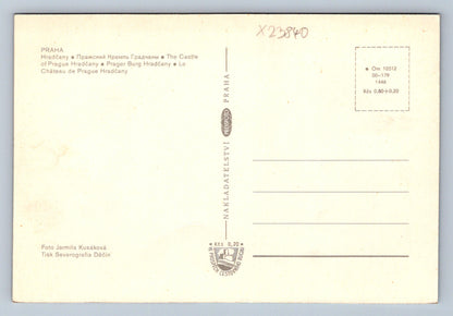 Postcard PRAGUE HRADČANY (X23840)