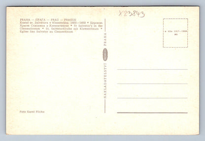 Postcard PRAGUE - CHURCH OF ST. SALVATOR IN KLEMENTIN (X23843)