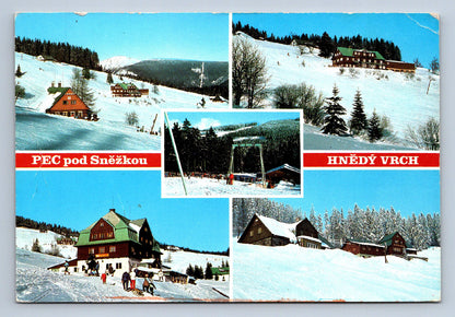 Pohlednice KRKONOŠE - PEC POD SNĚŽKOU (X23852)