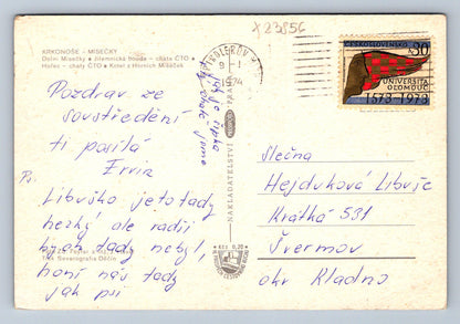 Pohlednice KRKONOŠE - MÍŠEČKY (X23856)