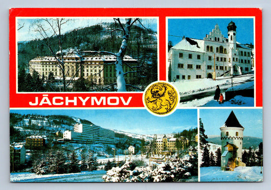 Pohlednice JÁCHYMOV - OKRES KARLOVY VARY (X23860)