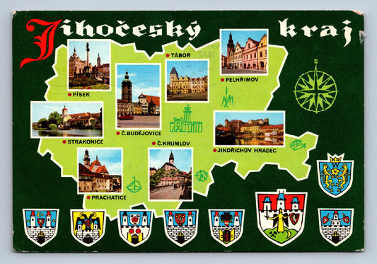Pohlednice JIHOČESKÝ KRAJ (X23864)