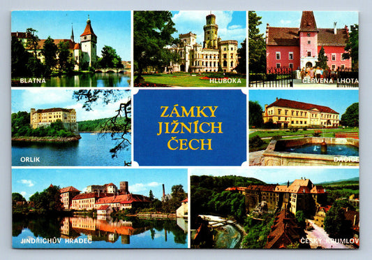 Pohlednice ZÁMEK JIŽNÍCH ČECH (X23878)