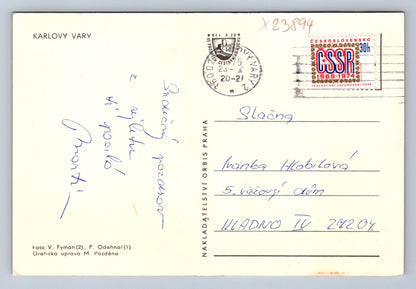 Pohlednice KARLOVY VARY (X23894)