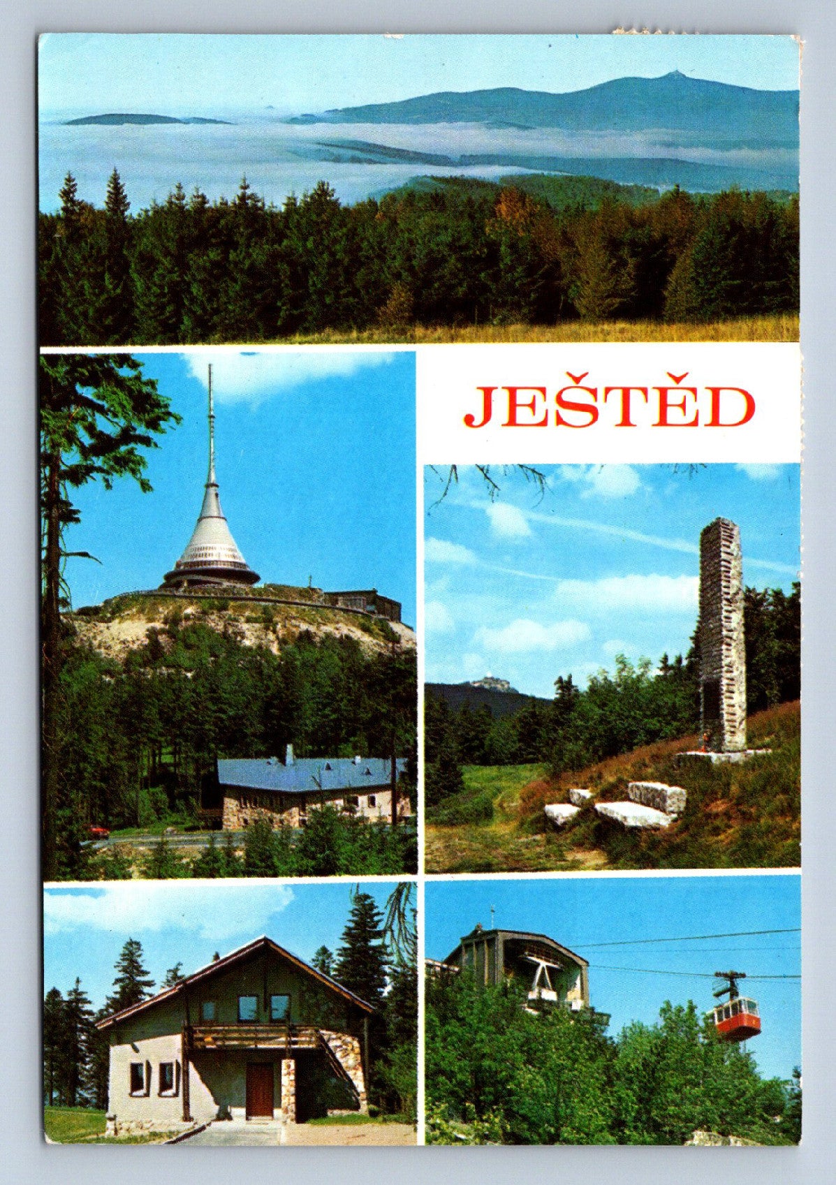 Pohlednice JEŠTĚD (X23906)