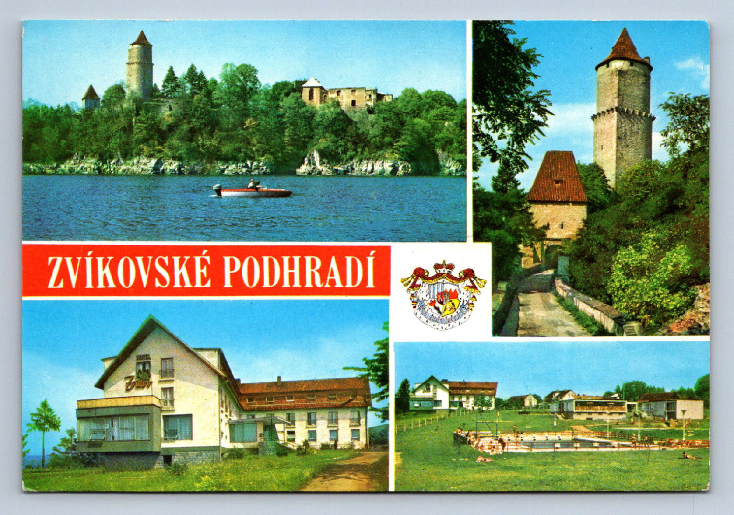 Pohlednice ZVÍKOVSKÉ PODHRADÍ (X23909)