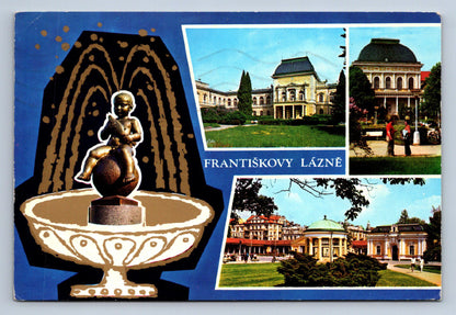 Pohlednice FRANTIŠKOVY LÁZNĚ (X23912)
