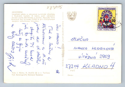 Pohlednice JÁCHYMOV (X23915)