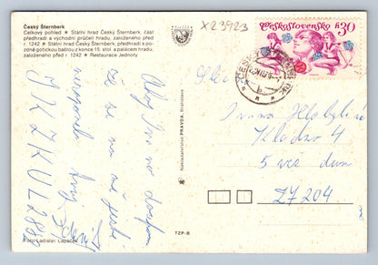 Postcard ČESKÝ ŠTENBERK (X23923)