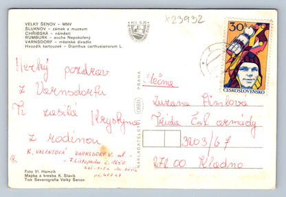 Postcard VELKÝ ŠENOV - MNV (X23932)
