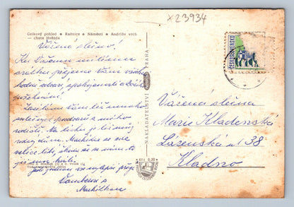 Postcard ÚSTÍ NAD ORLICÍ (X23934)