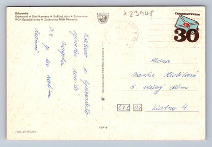 Pohlednice ŽĎÁR NAD SÁZAVOU (X23949)