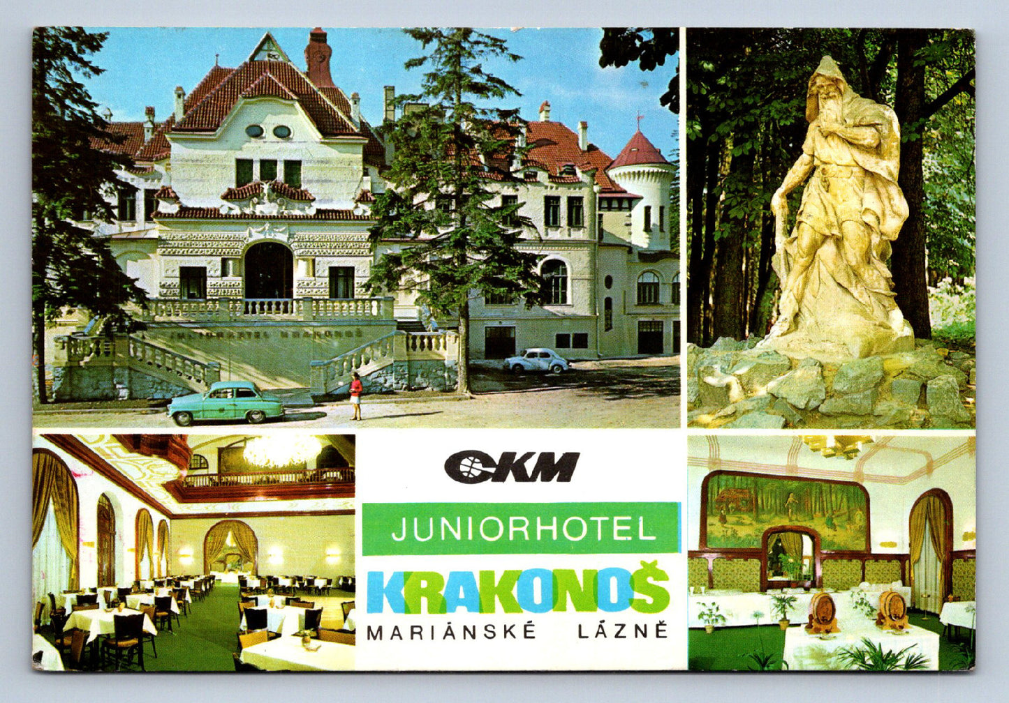 Postcard MARIANSKÉ LÁZNĚ (X23963)