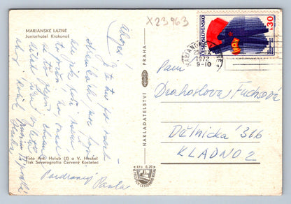 Postcard MARIANSKÉ LÁZNĚ (X23963)