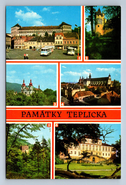 Pohlednice PAMÁTKY TEPLICKA (X23965)