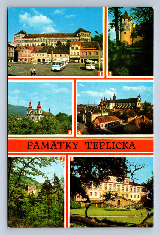 Pohlednice PAMÁTKY TEPLICKA (X23965)