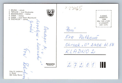 Pohlednice PAMÁTKY TEPLICKA (X23965)