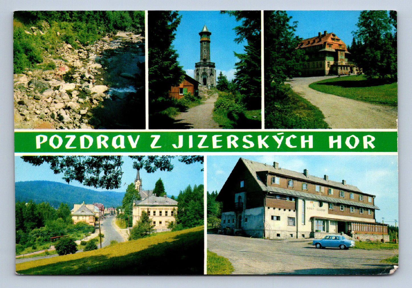 Pohlednice POZDRAV Z JIZERSKÝCH HOR (X23967)