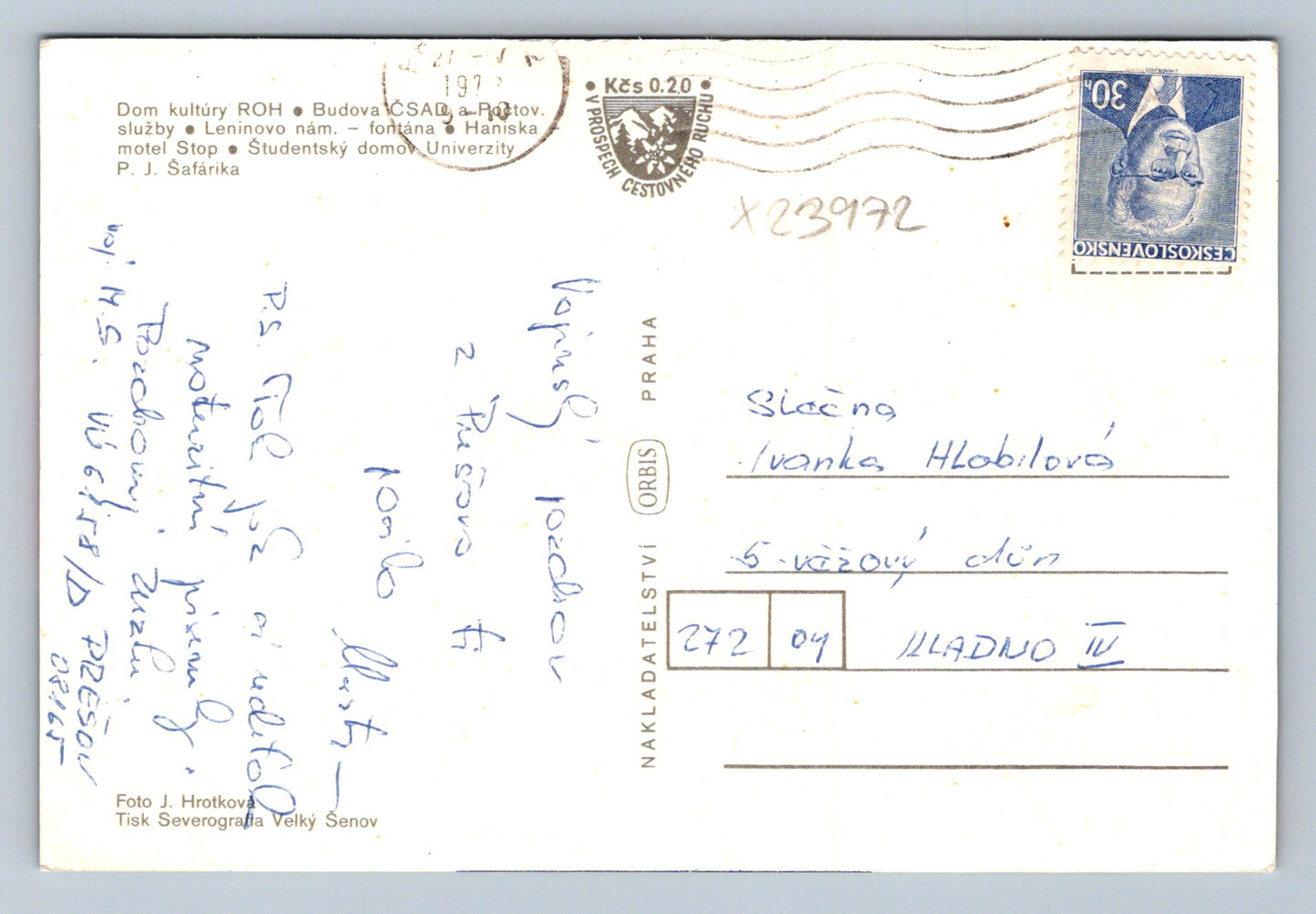 Pohlednice PREŠOV (X23972)