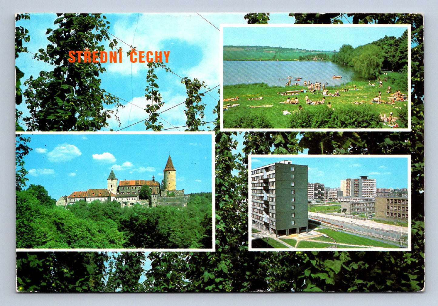 Pohlednice STŘEDNÍ ČECHY (X23982)