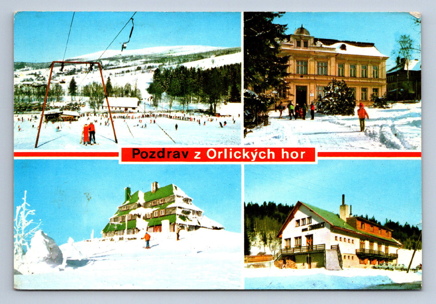 Pohlednice POZDRAV Z ORLICKÝCH HOR (X23983)