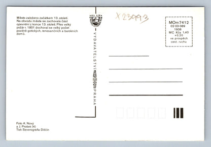 Pohlednice JINDŘICHŮV HRADEC (X23993)