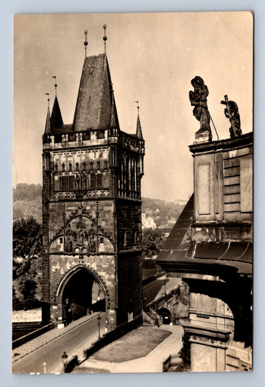 Pohlednice Praha Staroměstská věž Karlova mostu (JN1691)
