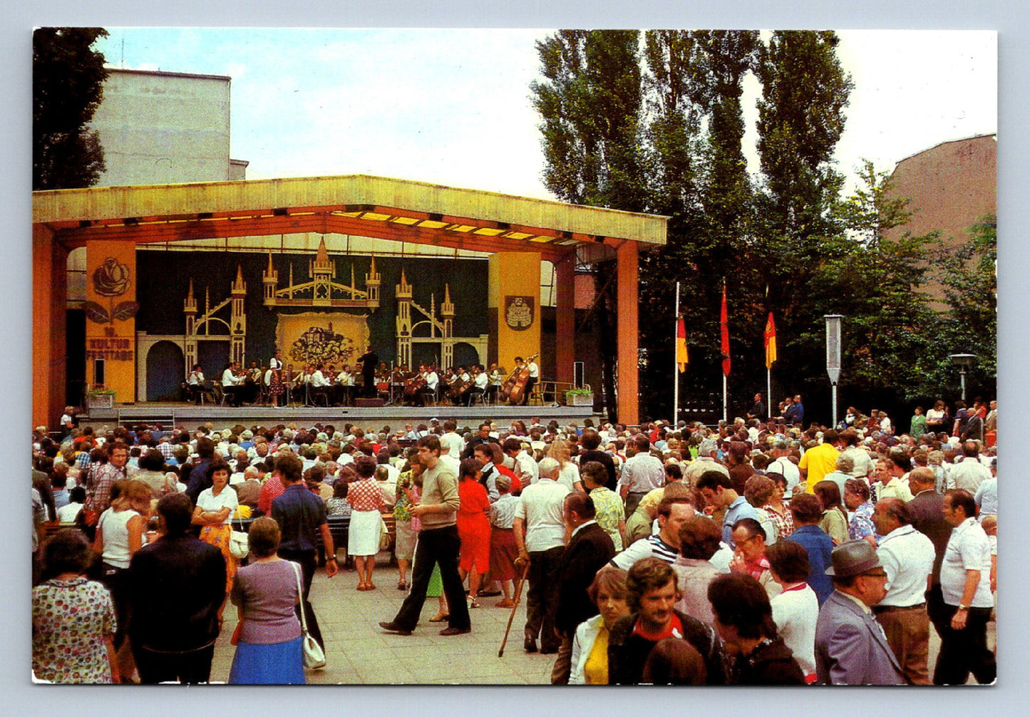 Pohlednice Greiz Freilichtbühne im Goethepark (JN1718)