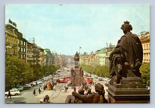 Pohlednice Praha Václavské náměstí (JN1734)