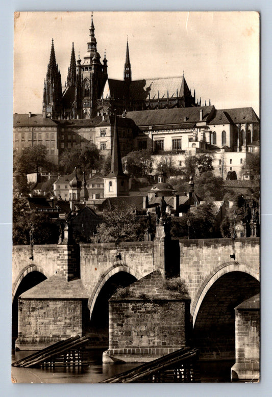 Pohlednice Praha Karlův most a Hradčany (JN1772)