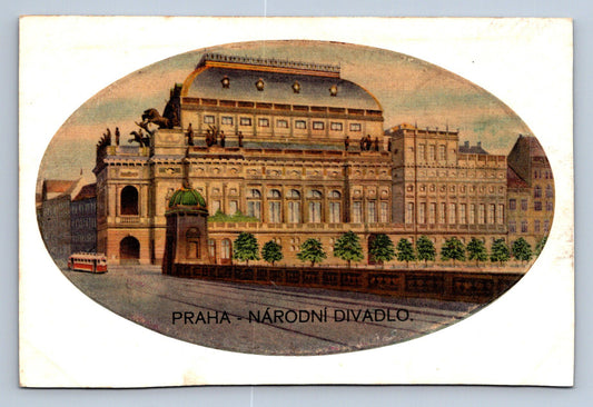 Pohlednice Praha Národní divadlo Pressfoto (JN1778)