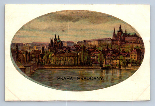 Pohlednice Praha Národní divadlo ovál (JN1779)