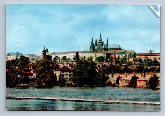 Pohlednice Praha Pražský hrad a Karlův Most (JN1786)