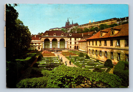 Pohlednice Praha Salla Terrena v zahradě Valdštejnského paláce (JN1789