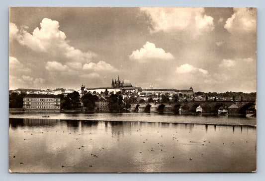 Pohlednice Praha Pražský hrad a Karlův most (JN1802)