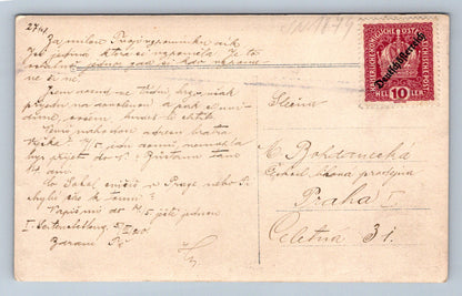 Pohlednice Dvě ženy Známka Kaiserliche (JN1874)