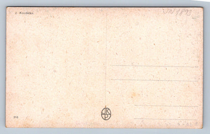 Pohlednice Žena v kroji J. Koudelka (JN1893)