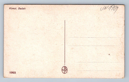 Pohlednice Malovaná pohlednice Ach, nená tu, není (JN1901)