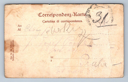 Pohlednice Trieste Interna della posta Inneres der Post II (JN1921)