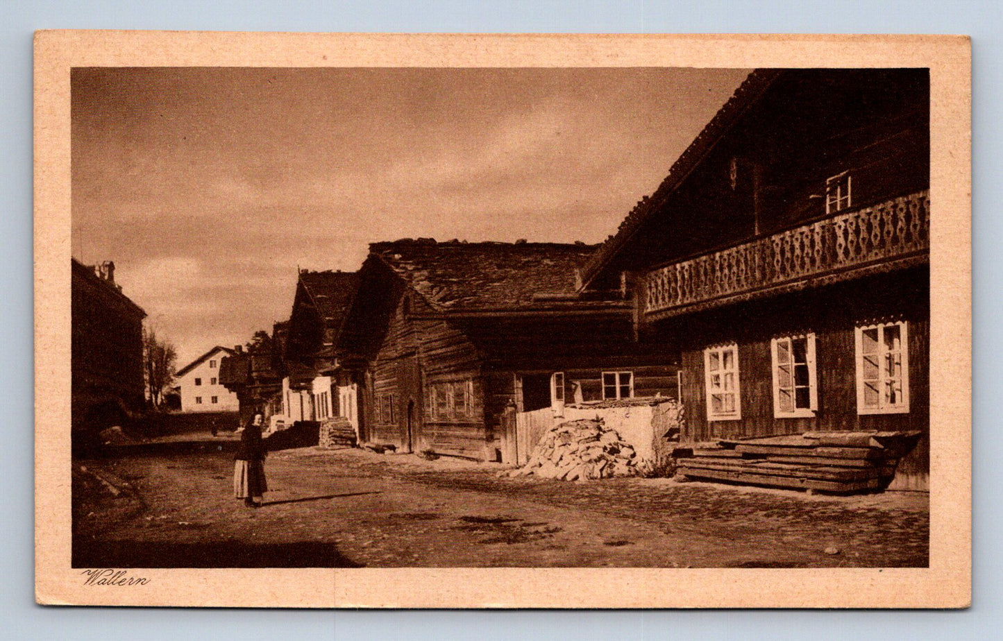 Pohlednice Chalupy Wallern im Böhmerwald (JN1922)