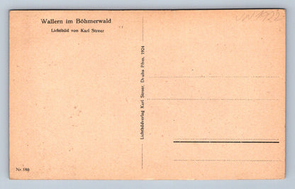 Pohlednice Chalupy Wallern im Böhmerwald (JN1922)
