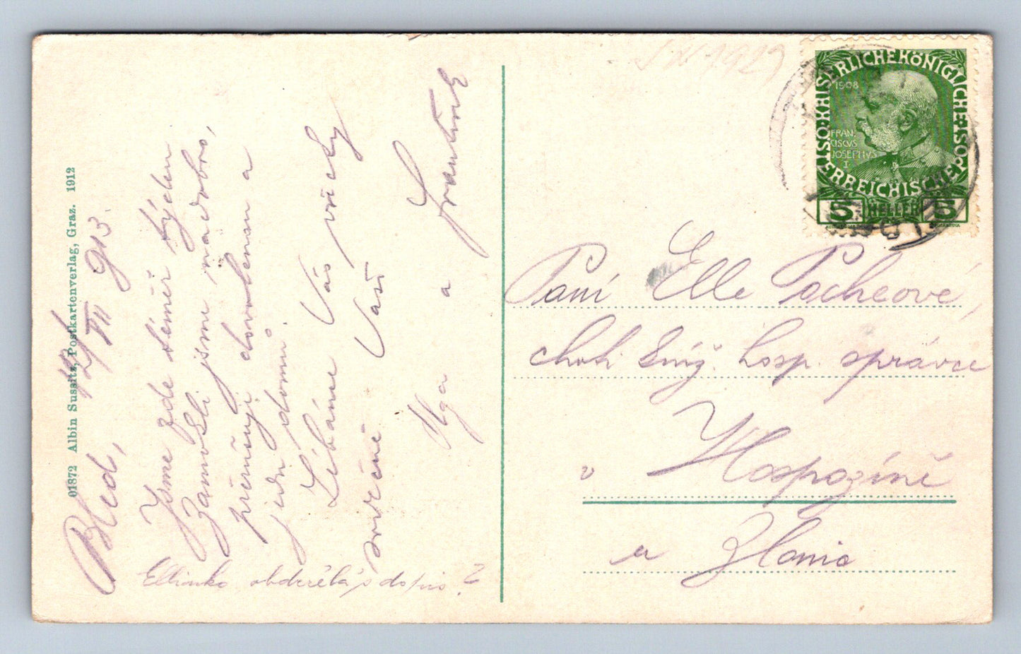 Pohlednice Veldes (JN1929)