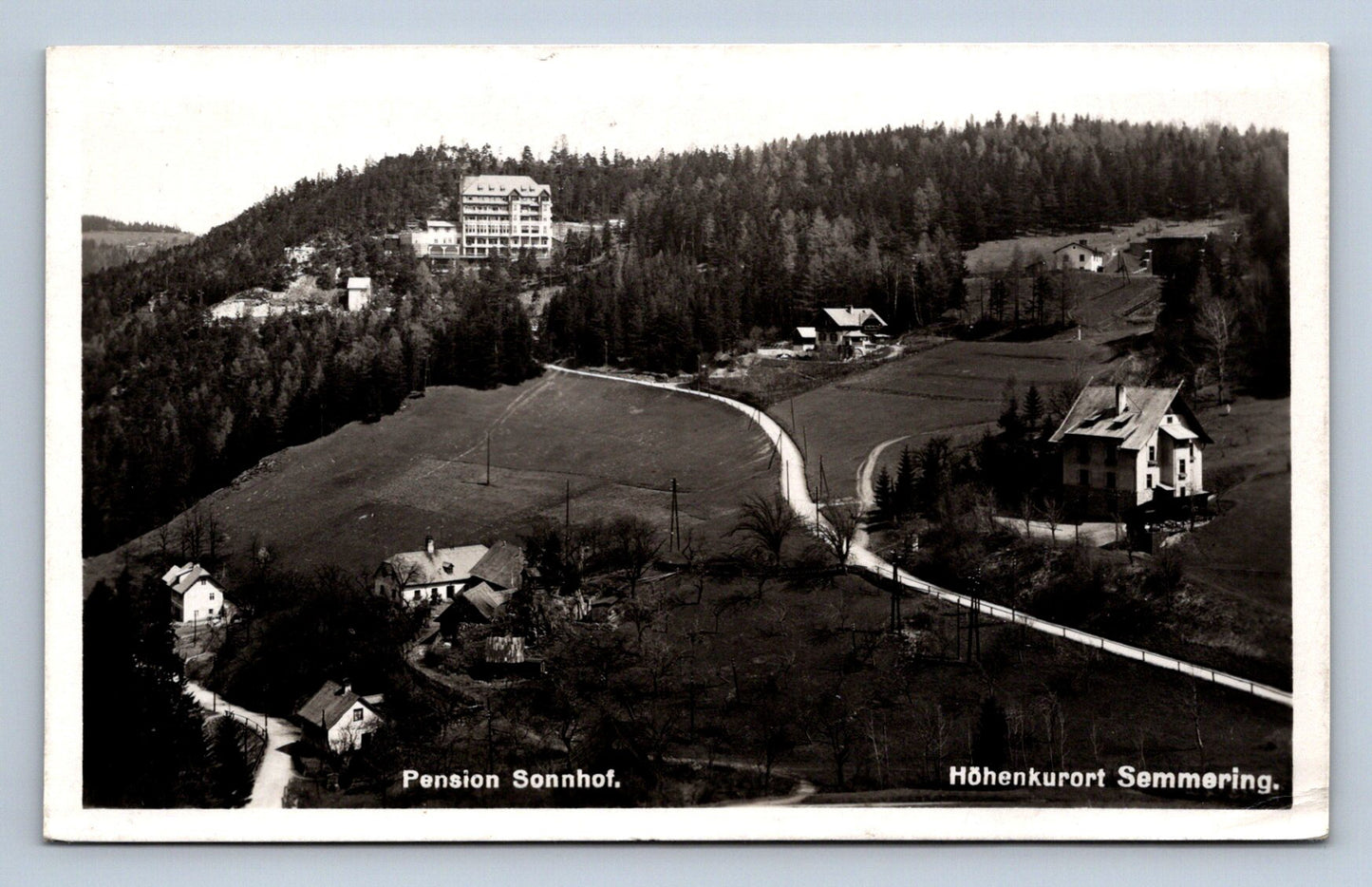 Pohlednice Pension Sonnhof. Höhenkurort Semmering (JN1931)