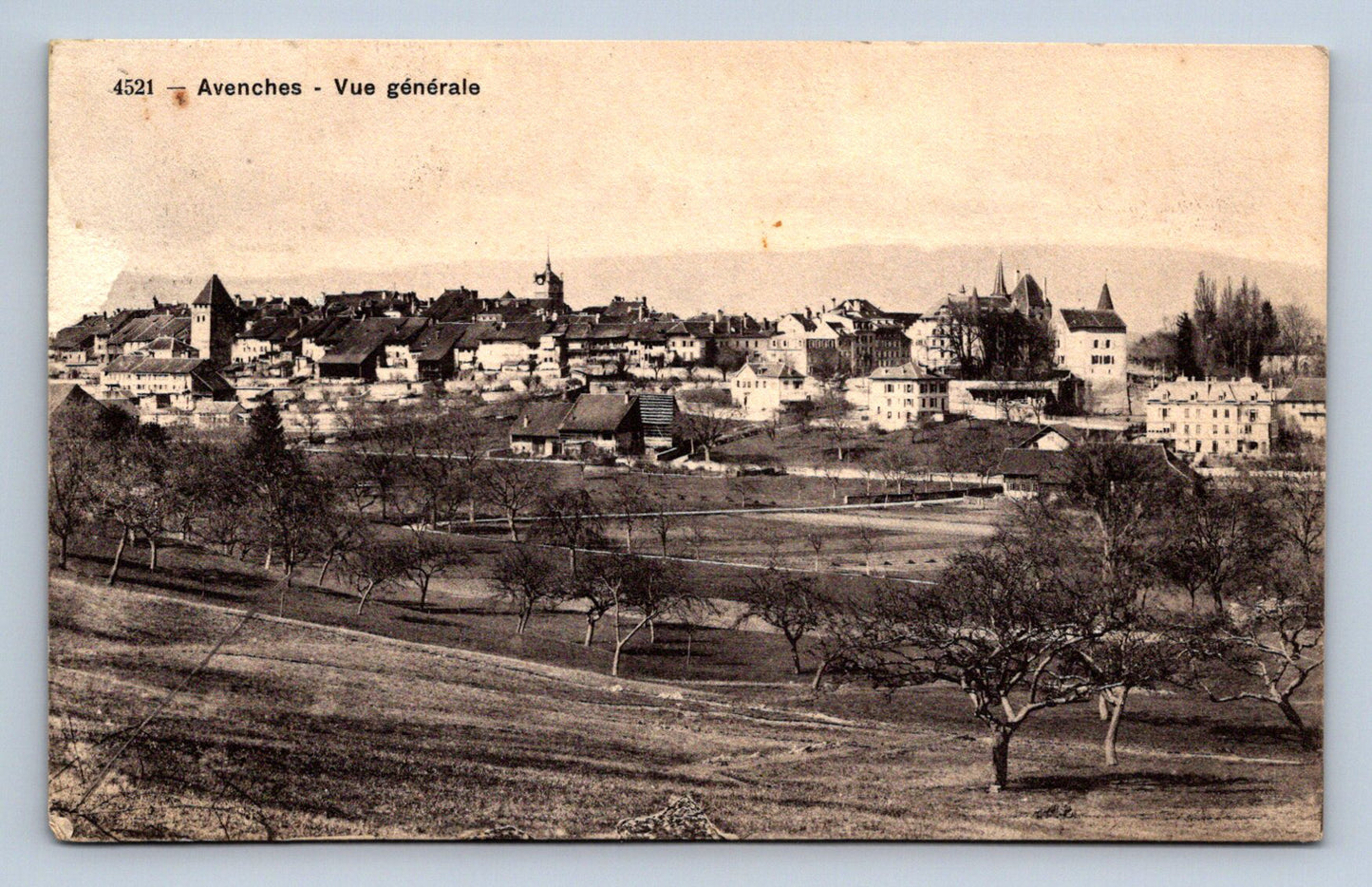 Pohlednice Avenches Vue générale (JN1934)